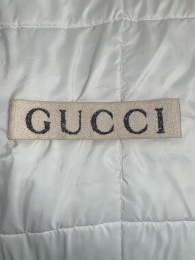 Gucci Black Logo on Cream Headband